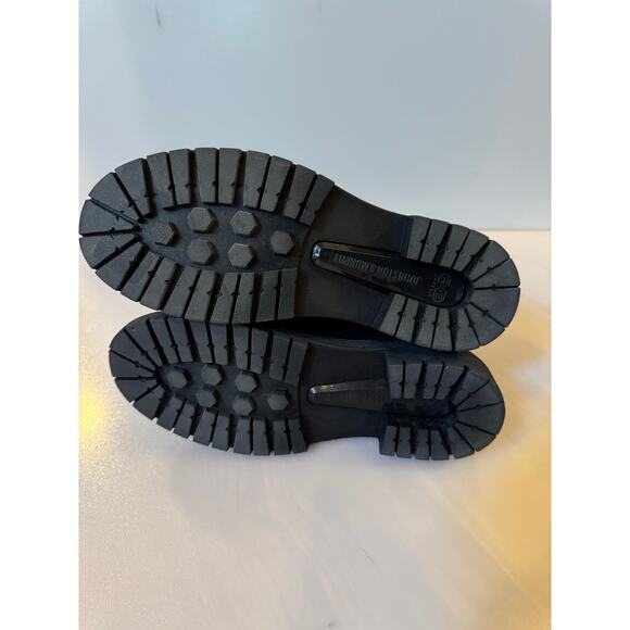 Johnston & Murphy Gianna Black Leather Boots - Size 8 - Picture 8 of 8